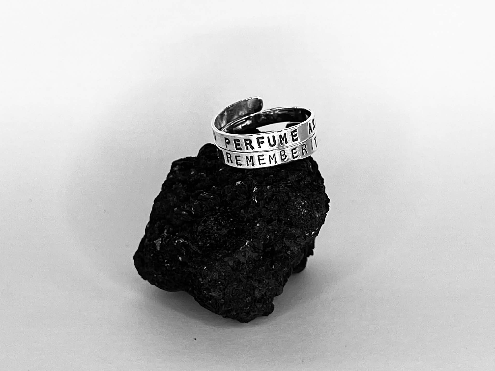 "MUSIC AND PERFUME ARE THE BEST WAY TO REMEMBER THINGS."