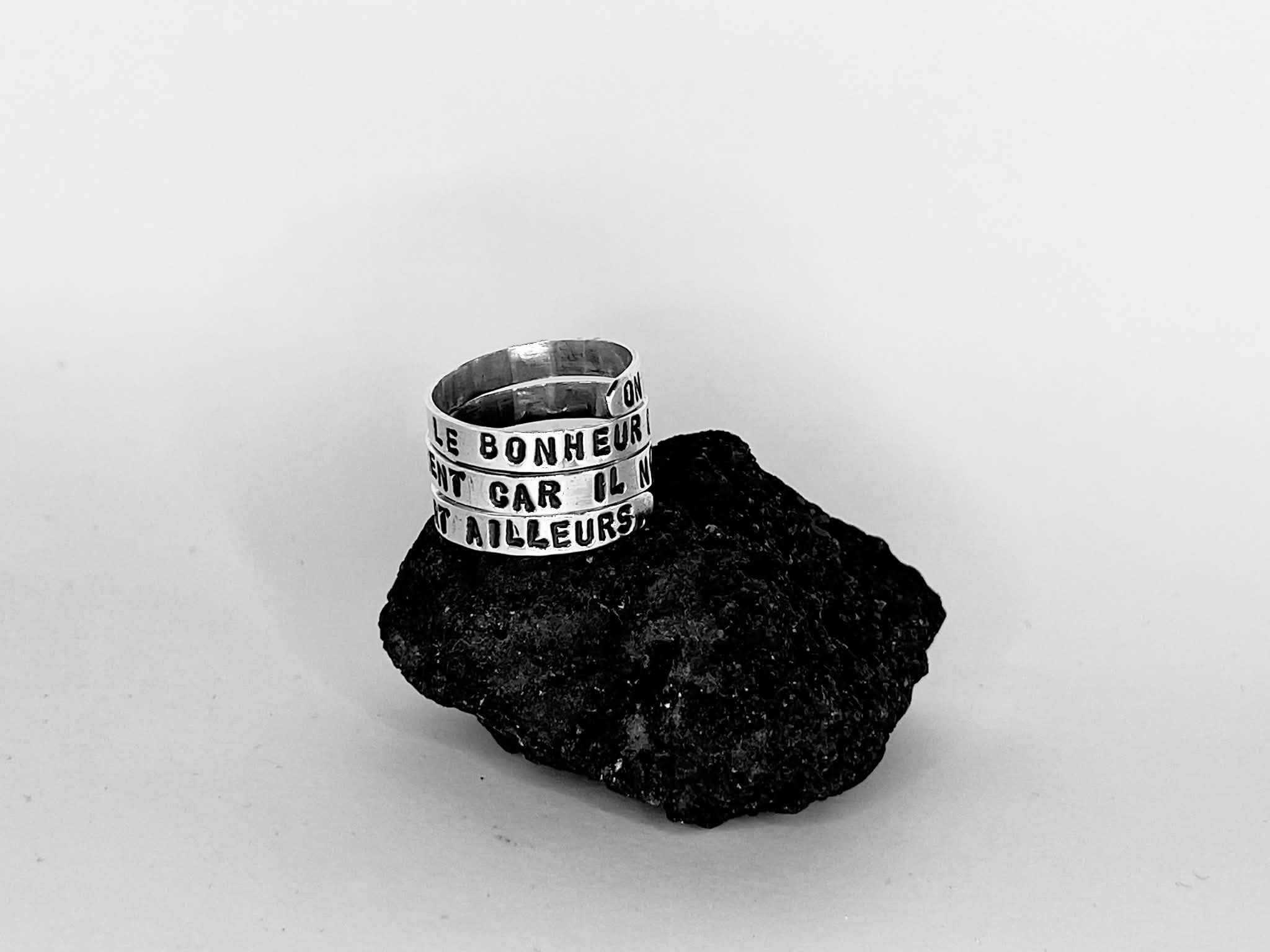 "ON NE PEUT TROUVER LE BONHEUR QUE DANS LE PRESENT CAR IL N'EXISTE NULLE PART AILLEURS."